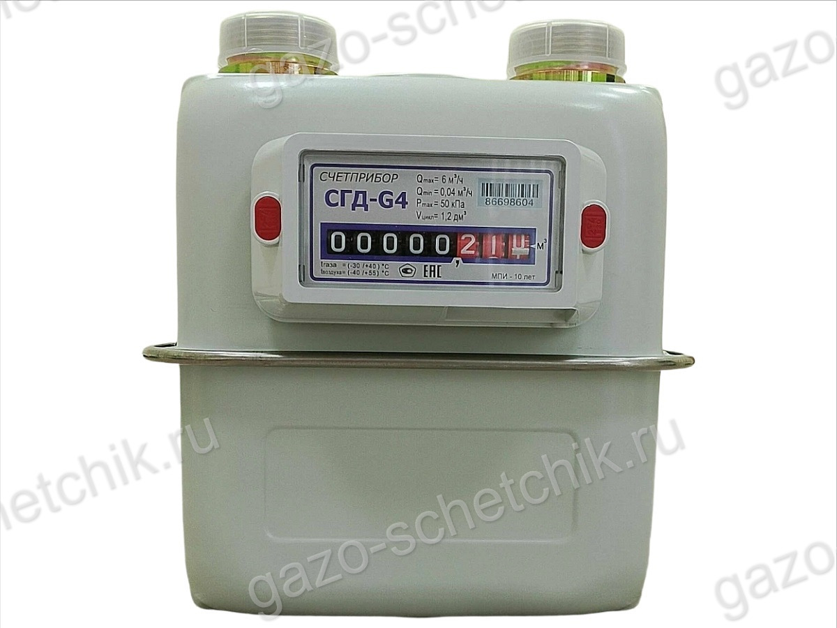 Газовый счетчик СГД G4
